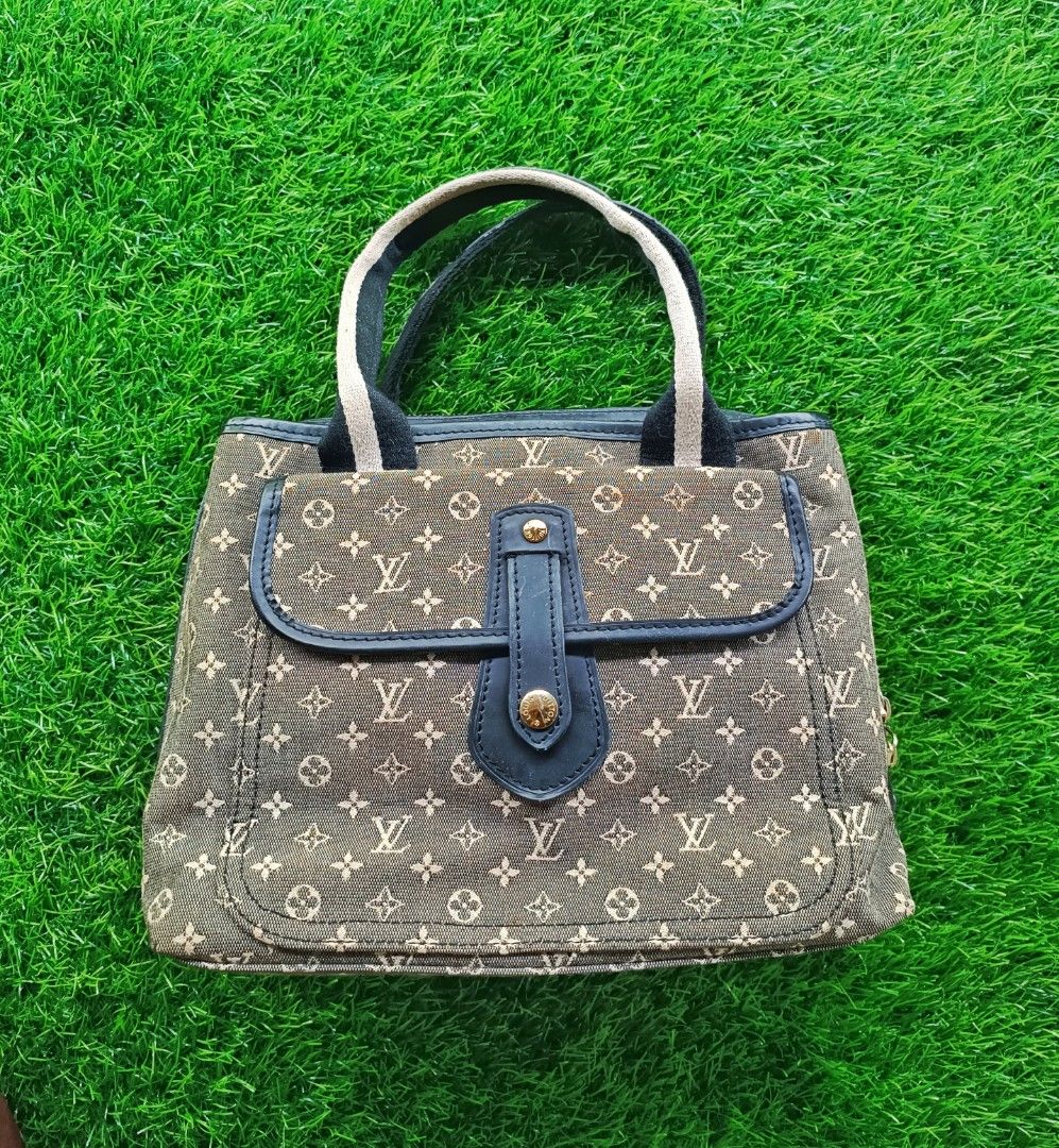 LV LOUIS VUITTON SPEEDY LEATHER AND FABRIC HANDBAG HAND CARRY BAG