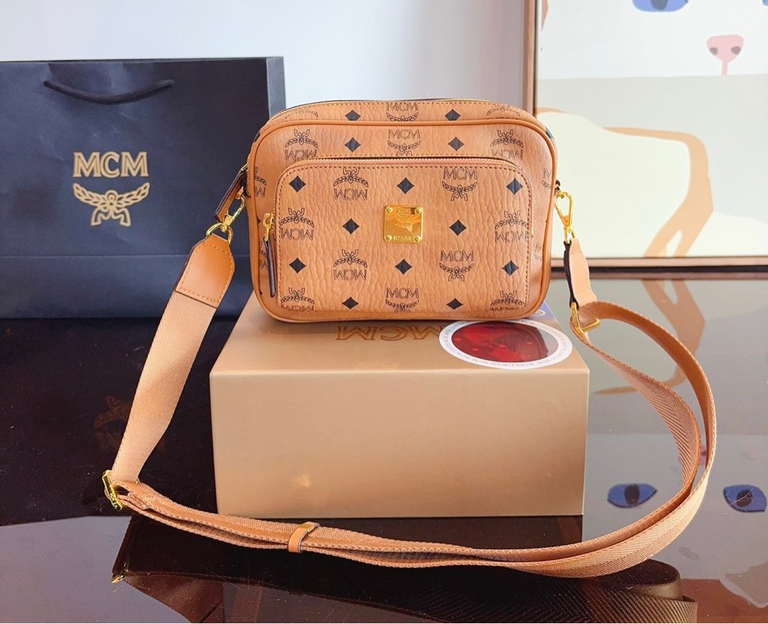 Sling bag mcm original deals