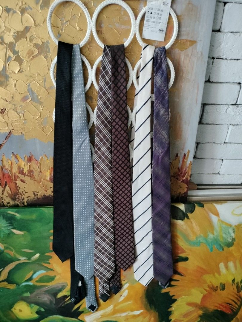 Men s Slim Ties Calvin Klein Zara Benjamin Barker CORE MARCELANO