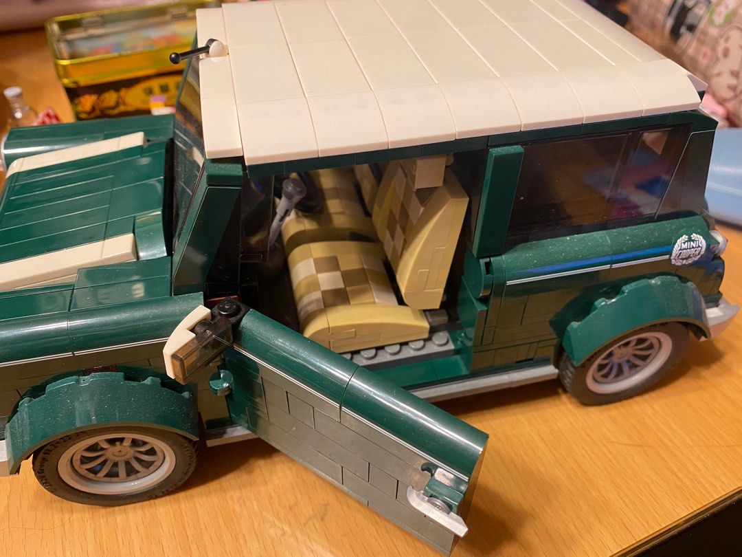 mini Cooper lego（已組裝）, 興趣及遊戲, 玩具& 遊戲類- Carousell