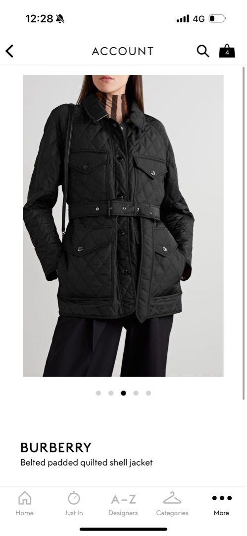 New burberry jacket shop
