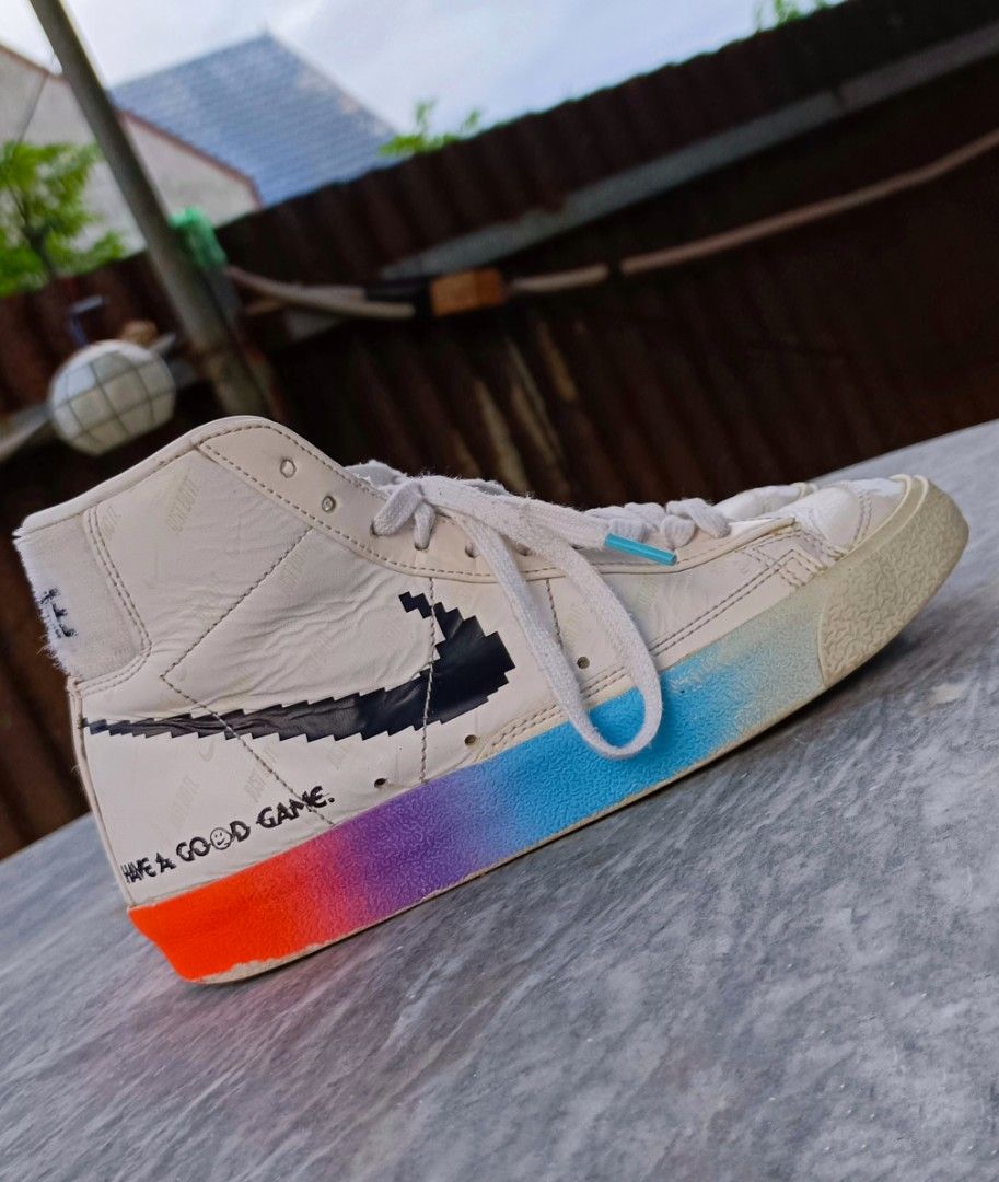 nike blazers pixel