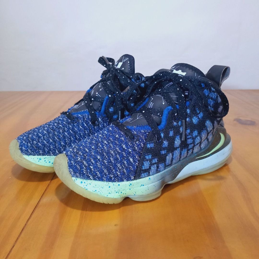 Nike LeBron 15 Low Signal Blue Size EUR 29.5 Insole 18cm Bayi Anak Lainnya di Carousell
