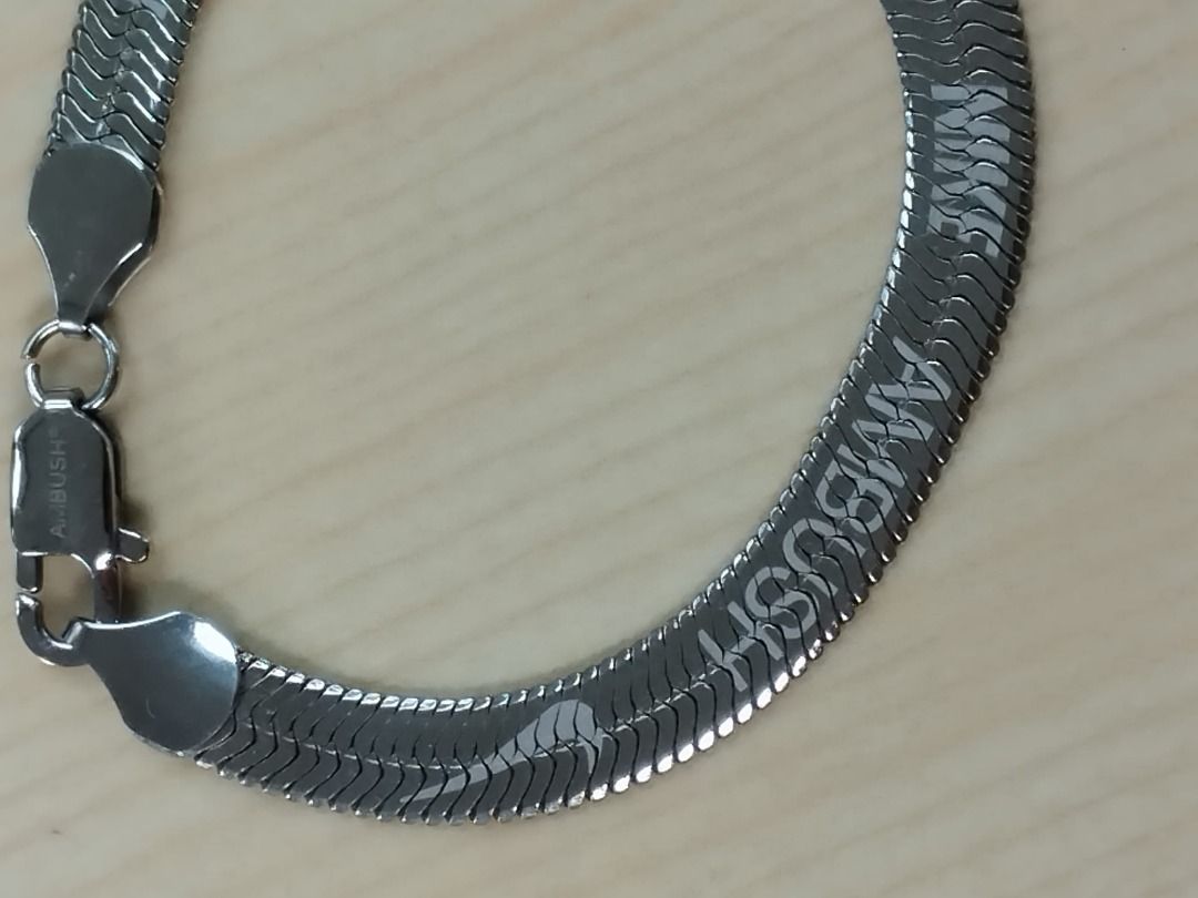 Chain Bracelet Ambush X Nike Herringbone Necklace Nike X Ambush