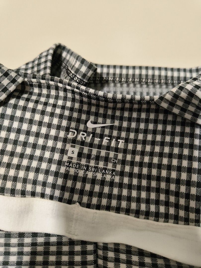 nike yoga gingham