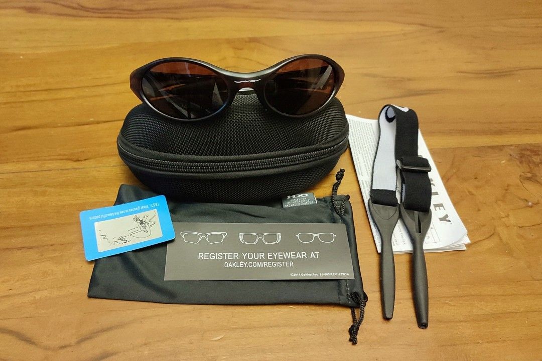 Oakley オークリー 初代アイジャケット1.0 US製 eye jacket ONE MORE