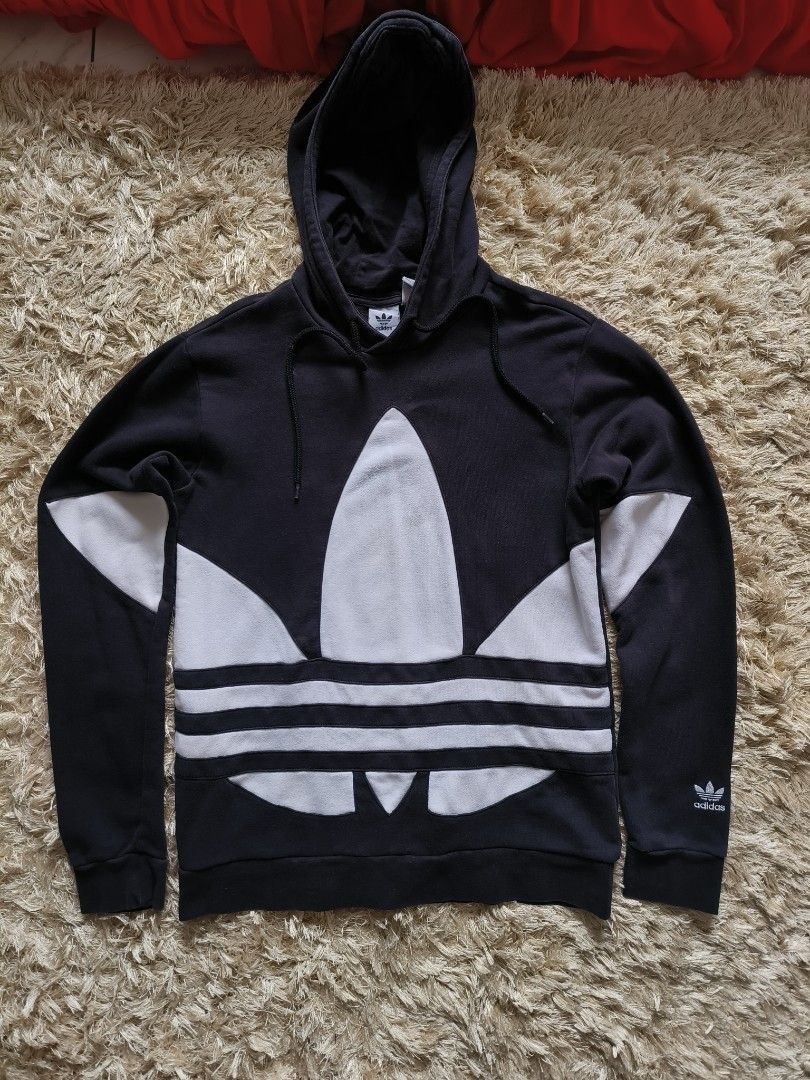 Original Adidas Bunga Big Trefoil Hoodie Men s Fashion Tops Sets Hoodies on Carousell