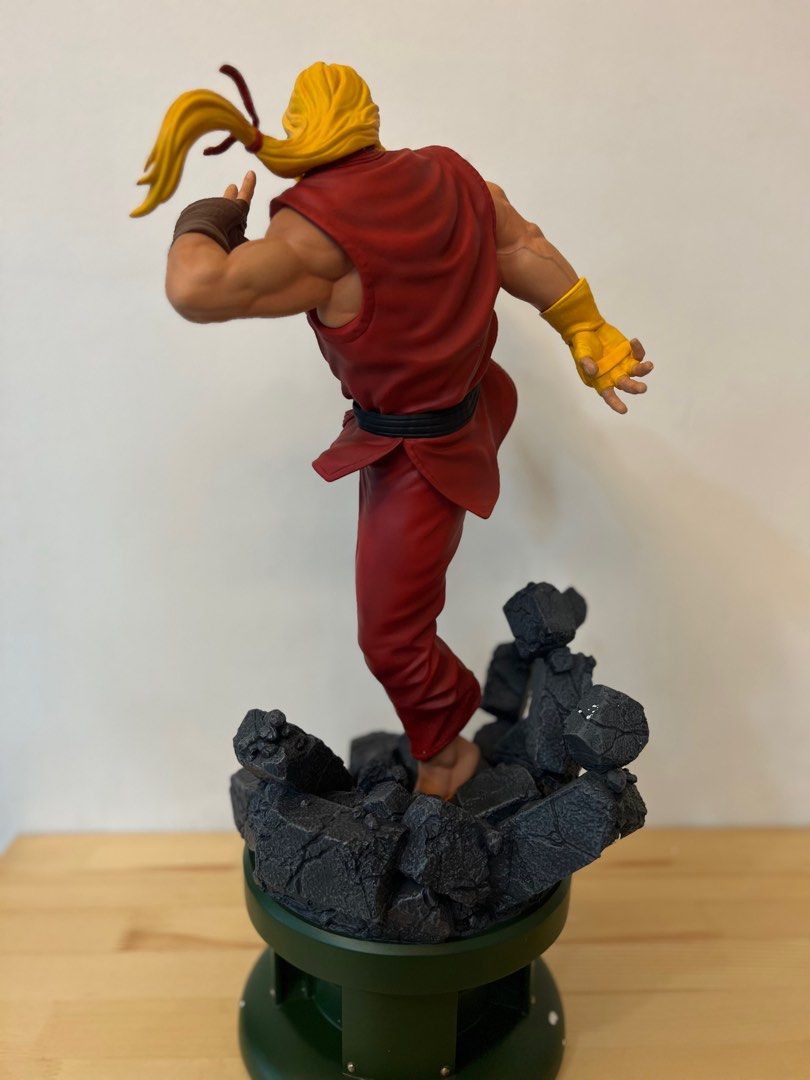 STREET FIGHTER V - Ken 1/4 Polystone Ultra Statue Pop Culture Shock