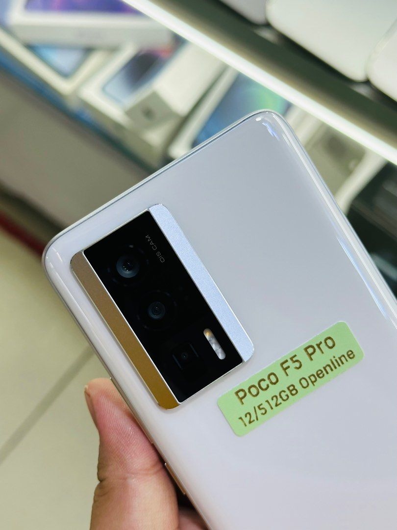 Poco F5 Pro 512gb Dualsim FU (Category: Android Others) located in San Juan City. Submitted by javedsgadgetshop (Listing ID 1326670095, Image 3). Description: OPEN FOR INSTALLMENT VIA CREDIT CARD/GGIVES/SPAY/BILLEASE & SWAP/TRADE-IN! BUY AND SELL! Quick Specs : Poco F5 Pro •512gb •NTC Variant •Good batt health •Factory Unlock •95% Smoothness •No hidden issue | No Repaired •100% Authentic | Not Refurbished •w/ OEM Charger & store warranty ❣️ - ser