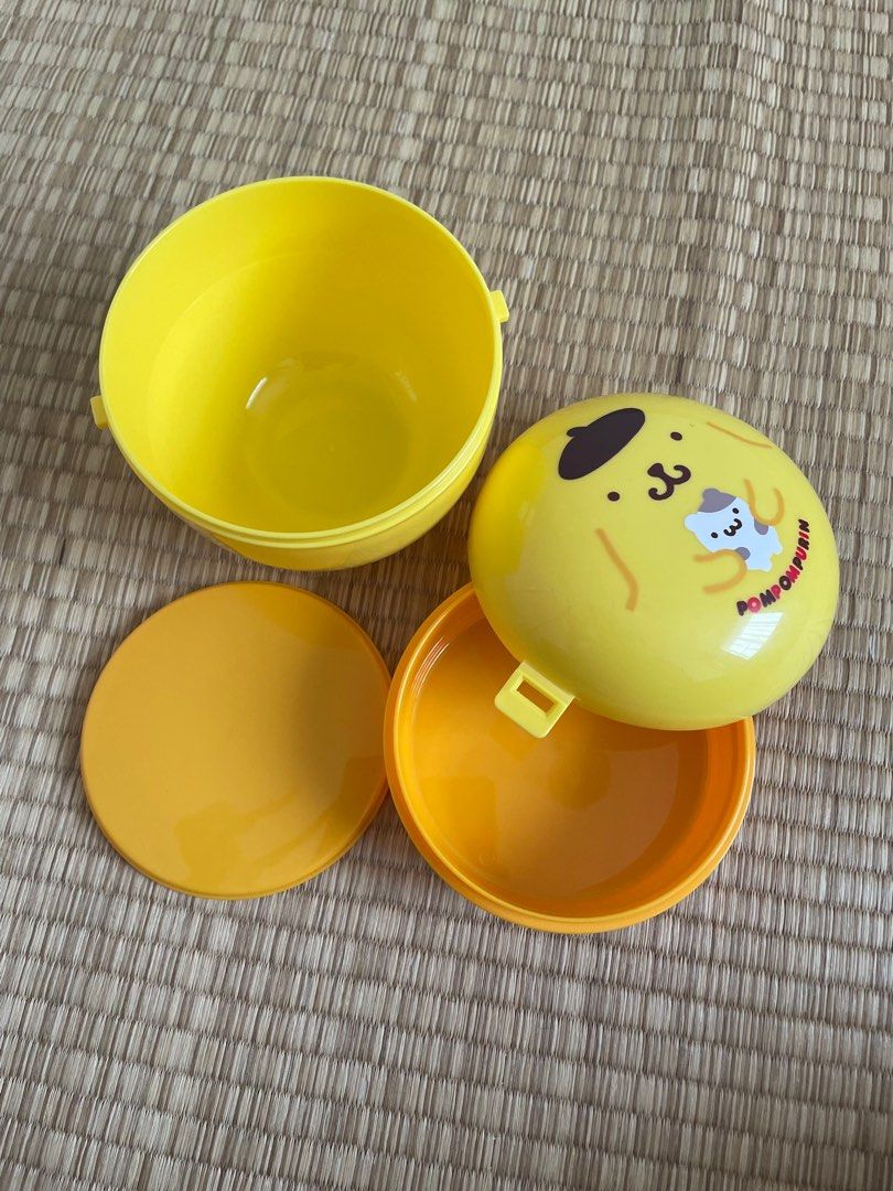 Pompompurin Sanrio Lunch box (Category: Other Kitchenware & Tableware) located in Bacoor. Submitted by etcee.ph (Listing ID 1326708473, Image 3). Description: Still in Japan 50% DP NEEDED.