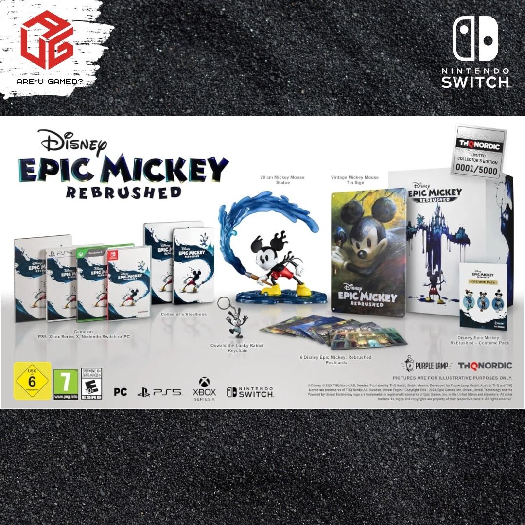 エピックミッキーRebrushed Collectors Editionの一部