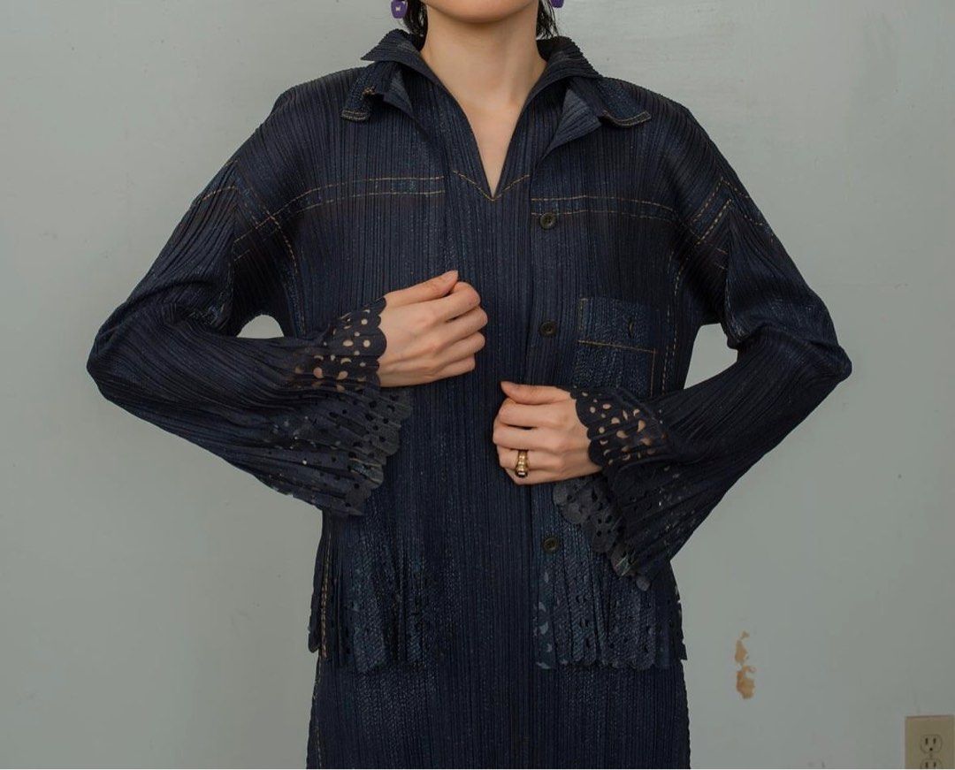 Jacket blouse please top