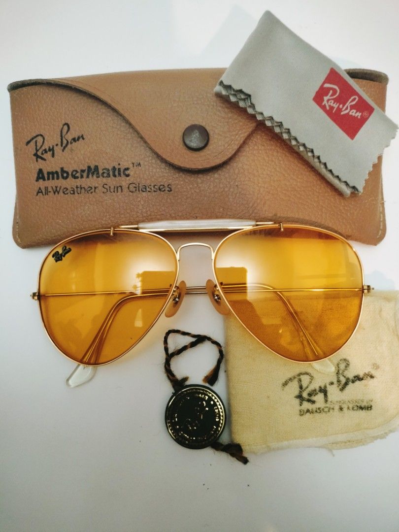 Rayban ambermatic 62mm Men s Fashion Watches Accessories Sunglasses Eyewear on Carousell