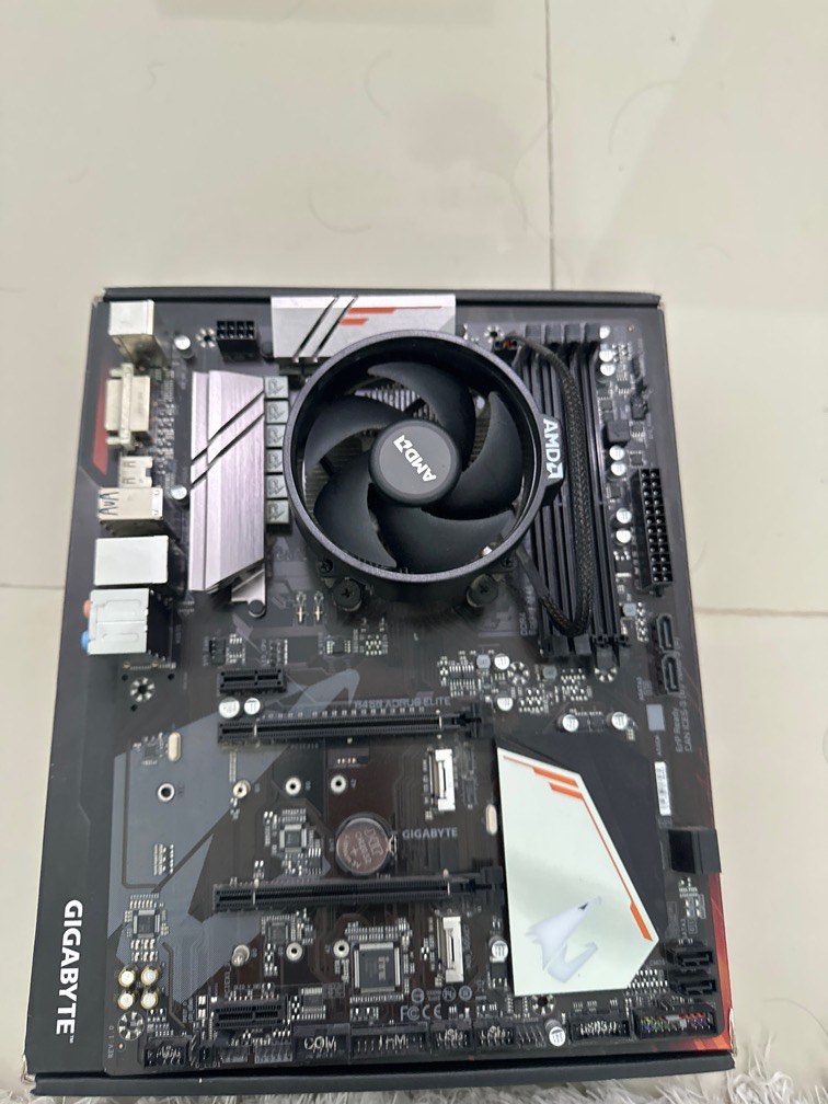 Gigabyte b450 aorus elite ryzen 3600 online