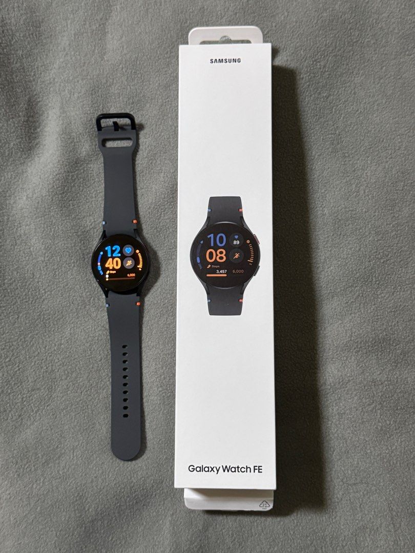 Samsung Galaxy Watch FR (Category: Wearables & Smart Watches) located in Quezon City. Submitted by lemonsssss (Listing ID 1326830691, Image 1). Description: Reg Price 12,990php inopen lang to test then binalik ko na sa box got this for free sa phone na pinurchase no plan of using it since i have apple watch superrrrr negotiable sa sure buyer pwede meet ups near me sana.