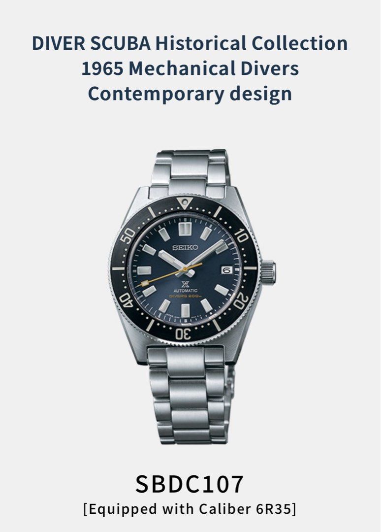 Seiko Prospex Automatic SBDC107, Luxury, Watches on Carousell