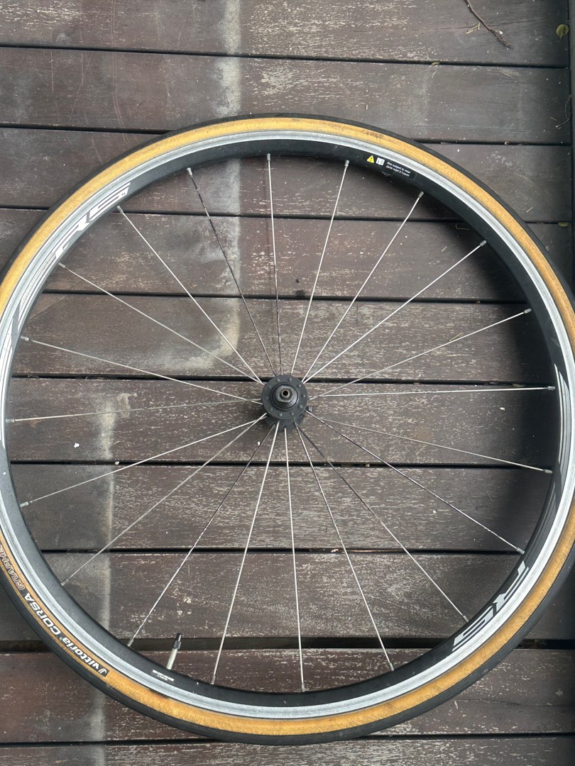Shimano RS 010 Front wheel with Vittoria Corsa 2.0. 700c Sports Equipment Bicycles Parts Parts Accessories on Carousell