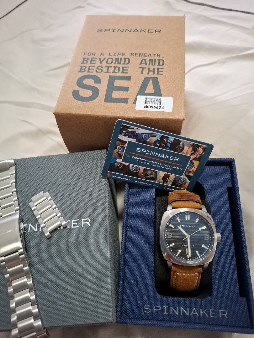 Spinnaker Hull Riviera Automatic, Men's Fashion, Watches