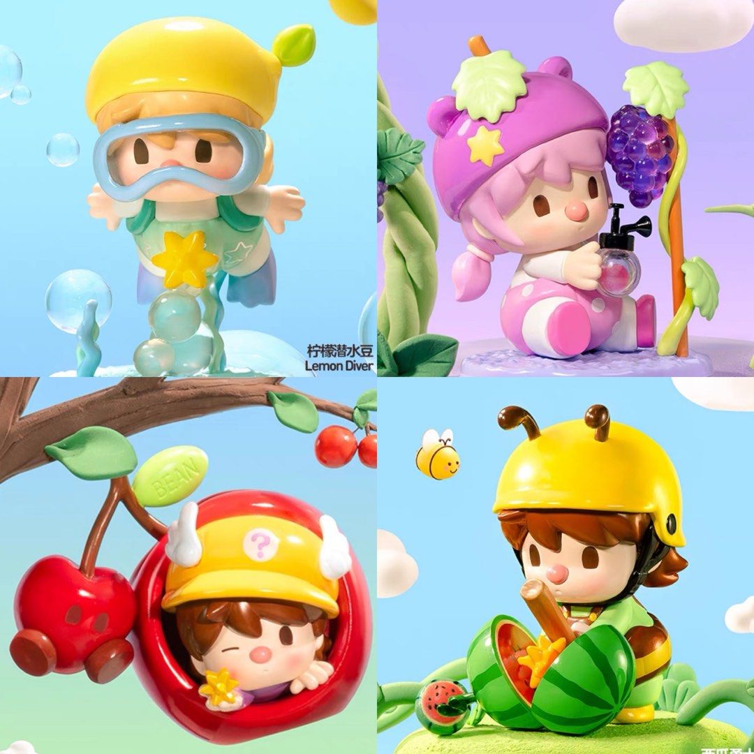 Sweet Bean Magical Fruit World Adventure Series POPMART / FULL SET