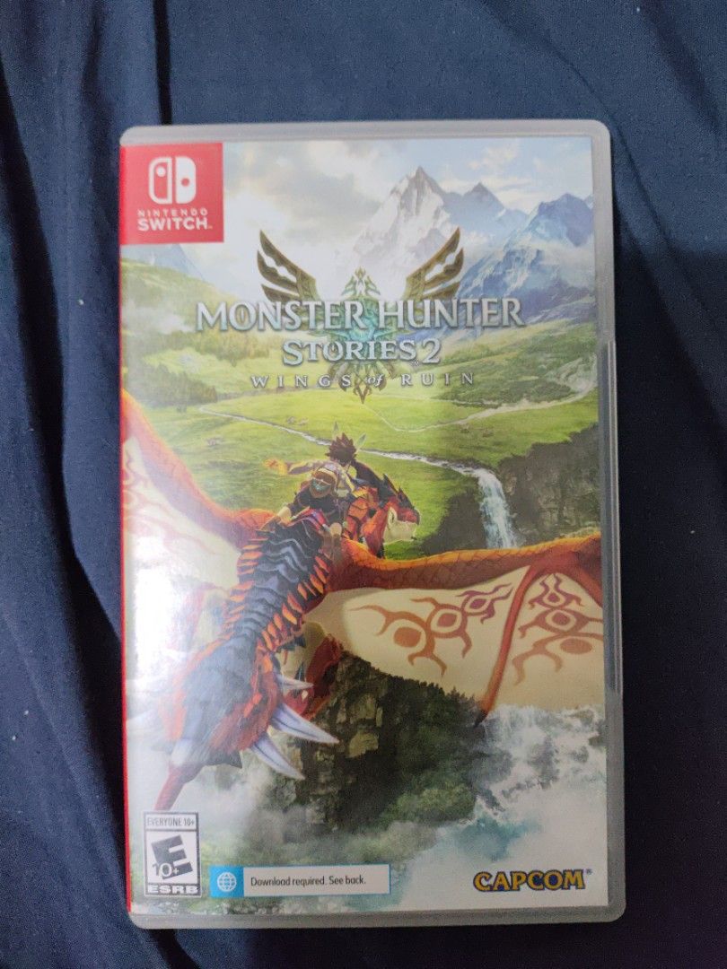 Switch games monster hunter stories 2 with amiibo for weapons and ...