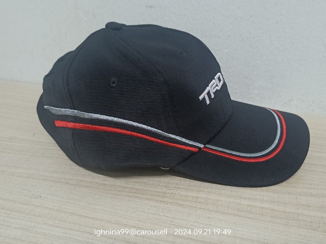 Topi | Cap TRD Sportivo (Toyota Racing Development) Baru | Beli 5 free postage (Category: Cap & Hats) located in Puchong. Submitted by ighnina99 (Listing ID 1326785742, Image 2). Description: Barang baru. RM10 satu (Fixed Price) Beli 5 keatas free postage (Boleh melaram untuk geng kelab² kereta Toyota.. #vios #yariz #altis #corolla #veloz #hilux #alphard #vellfire #celica #supra #86 PM untuk pembelian lebih dari satu unit...