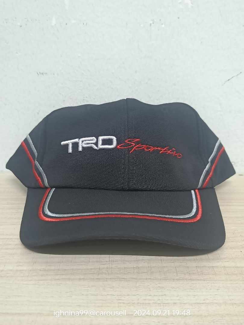 Topi | Cap TRD Sportivo (Toyota Racing Development) Baru | Beli 5 free postage (Category: Cap & Hats) located in Puchong. Submitted by ighnina99 (Listing ID 1326785742, Image 1). Description: Barang baru. RM10 satu (Fixed Price) Beli 5 keatas free postage (Boleh melaram untuk geng kelab² kereta Toyota.. #vios #yariz #altis #corolla #veloz #hilux #alphard #vellfire #celica #supra #86 PM untuk pembelian lebih dari satu unit...