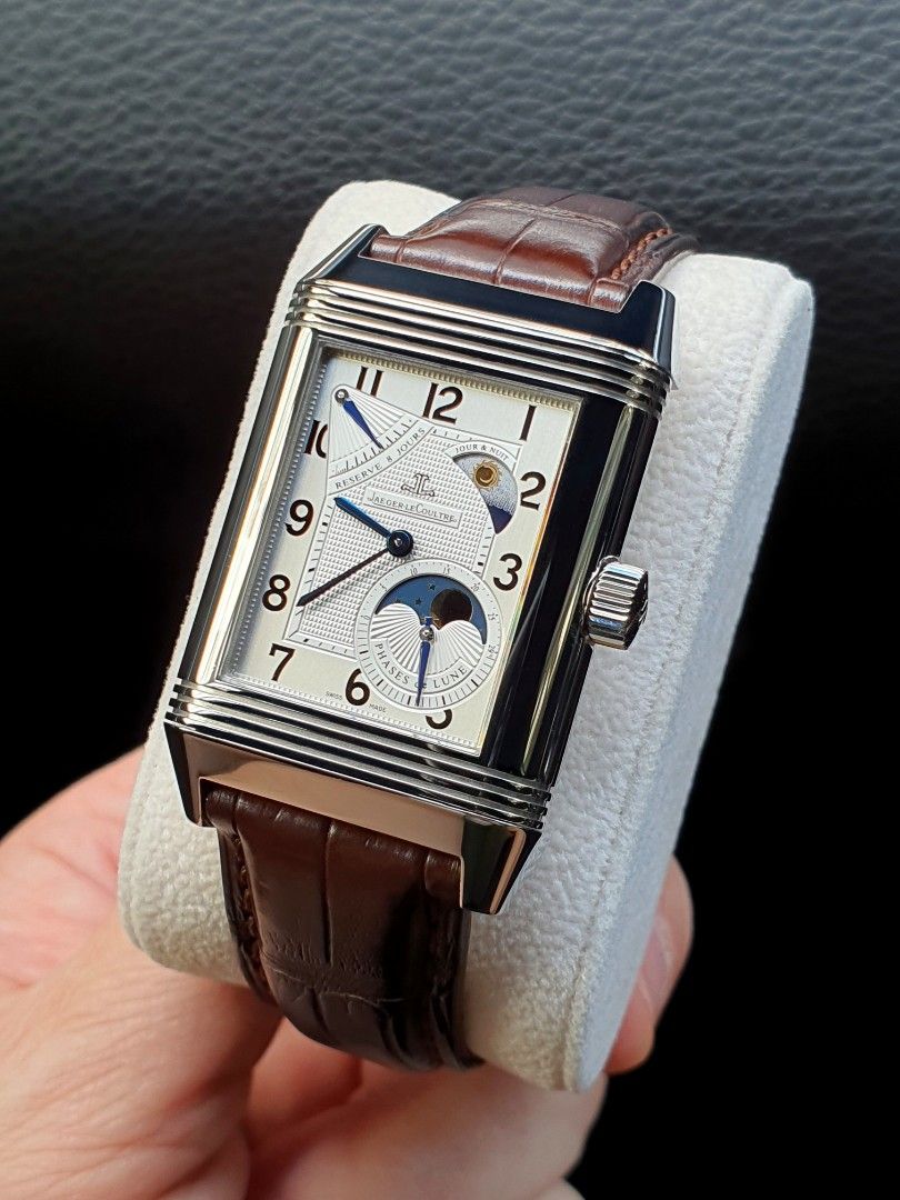 ULTRA RARE Jaeger LeCoultre Reverso Grande Sun Moon JLC