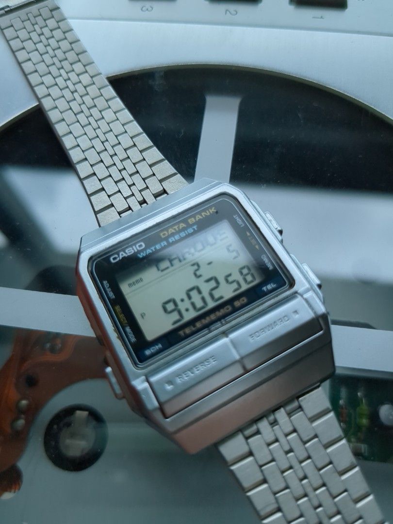 V Rare Vintage Casio DB 520 Silver Men s Fashion Watches Accessories Watches on Carousell