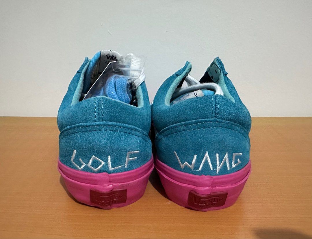 Vans old skool golf wang blue pink 2025