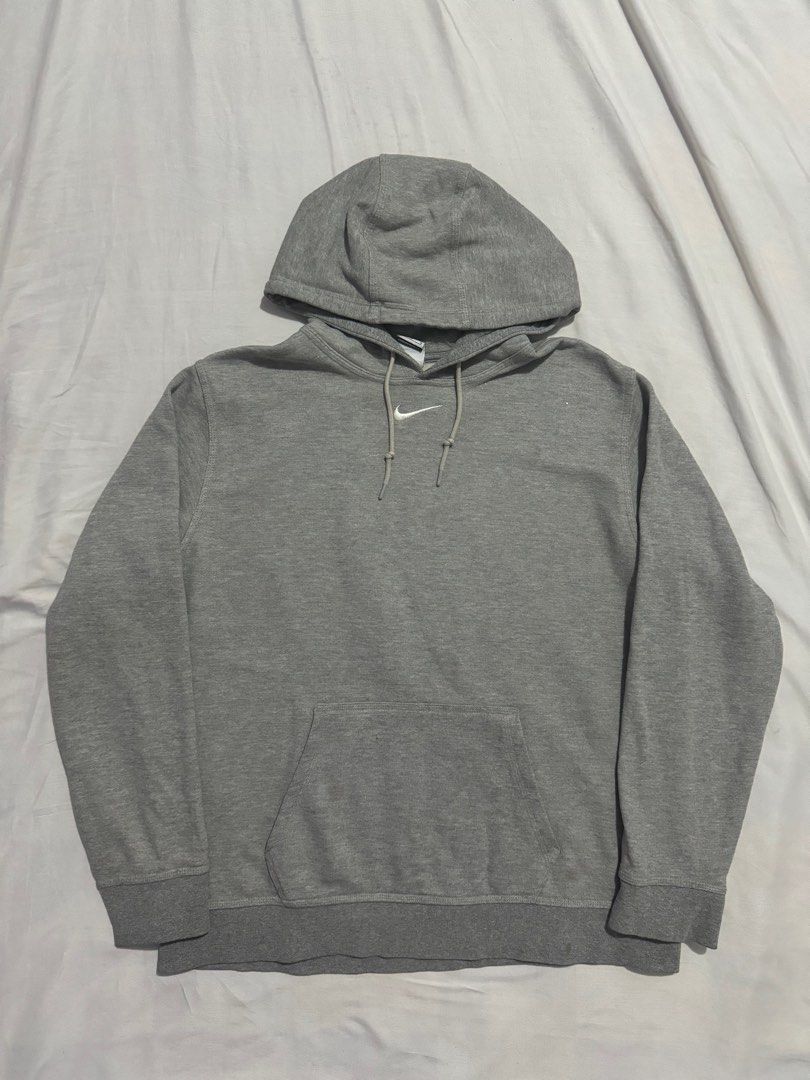 vintage nike hoodie middle swoosh