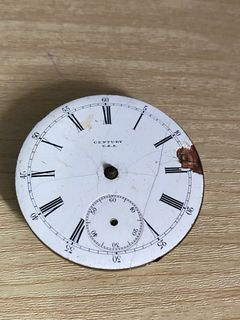 Vintage Pocket Watch Century USA for repair/restore