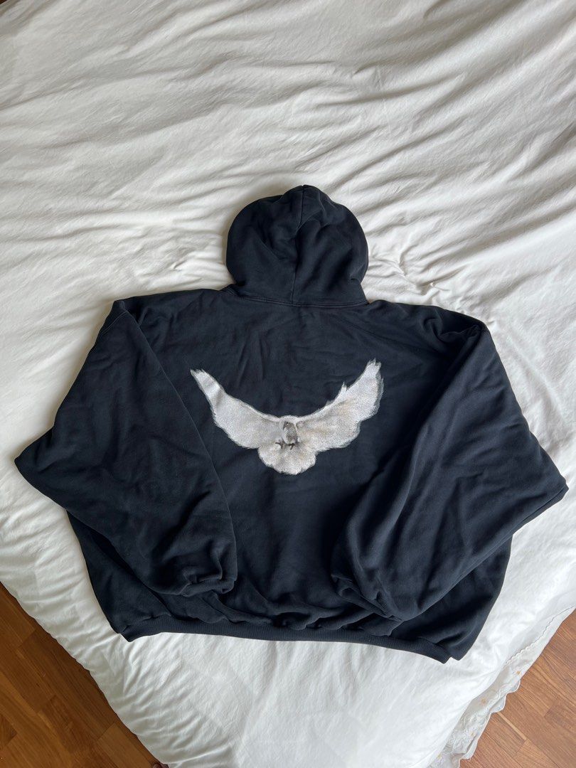 Yeezy x Gap Engineered by Balenciaga Dove Hoodie Black, Men's