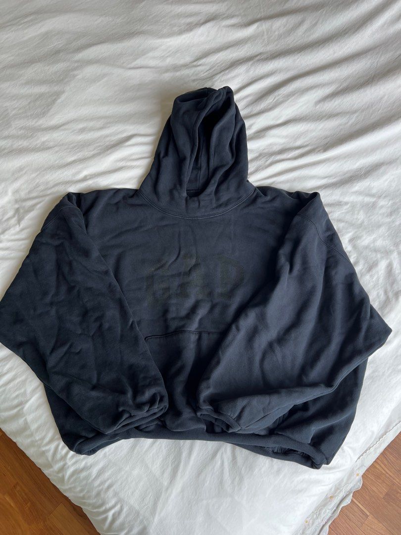 Yeezy x Gap Engineered by Balenciaga Dove Hoodie Black, Men's