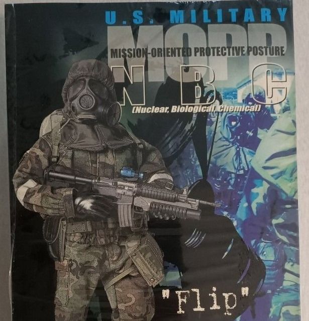 1/6 NBC Gear Flip By Dragon Models Military Action Figure NOT Hot