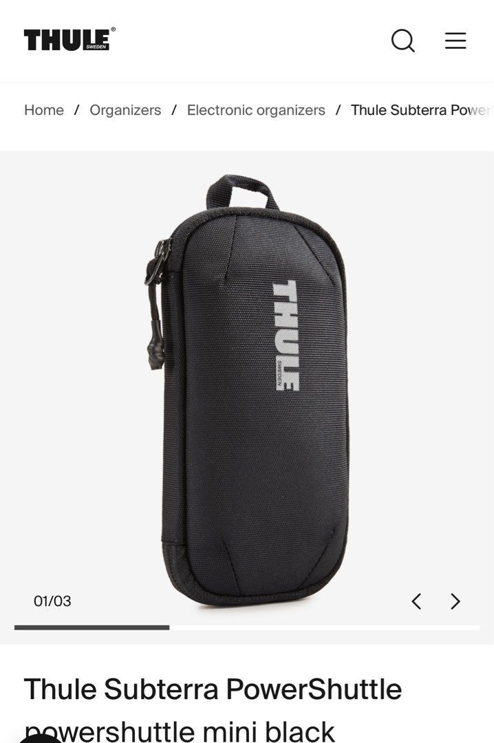 30 FIXED PRICE Brand NEW Thule Subterra Powershuttle Mini Mobile Phones Gadgets Mobile Gadget Accessories Other Mobile Gadget Accessories on Carousell