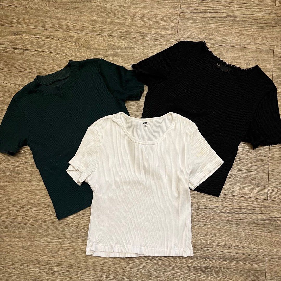 5 basic Crop top set (Category: Shirts) located in Gombak. Submitted by jlc123 (Listing ID 1326939351, Image 2). Description: .