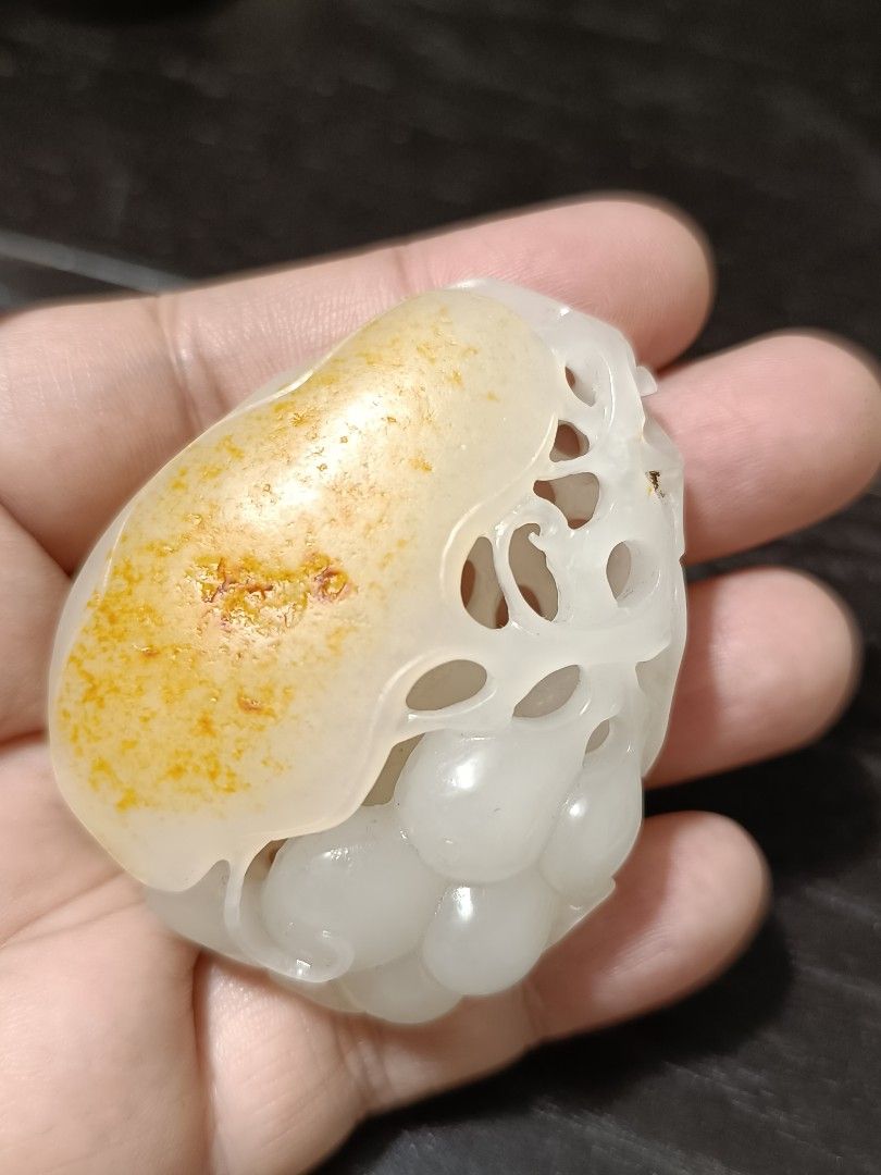 和田白玉 清時代 髮饰 天然石 白玉 【公式通販】