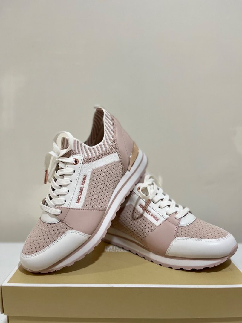 Michael michael kors billie knit trainer sneakers hotsell