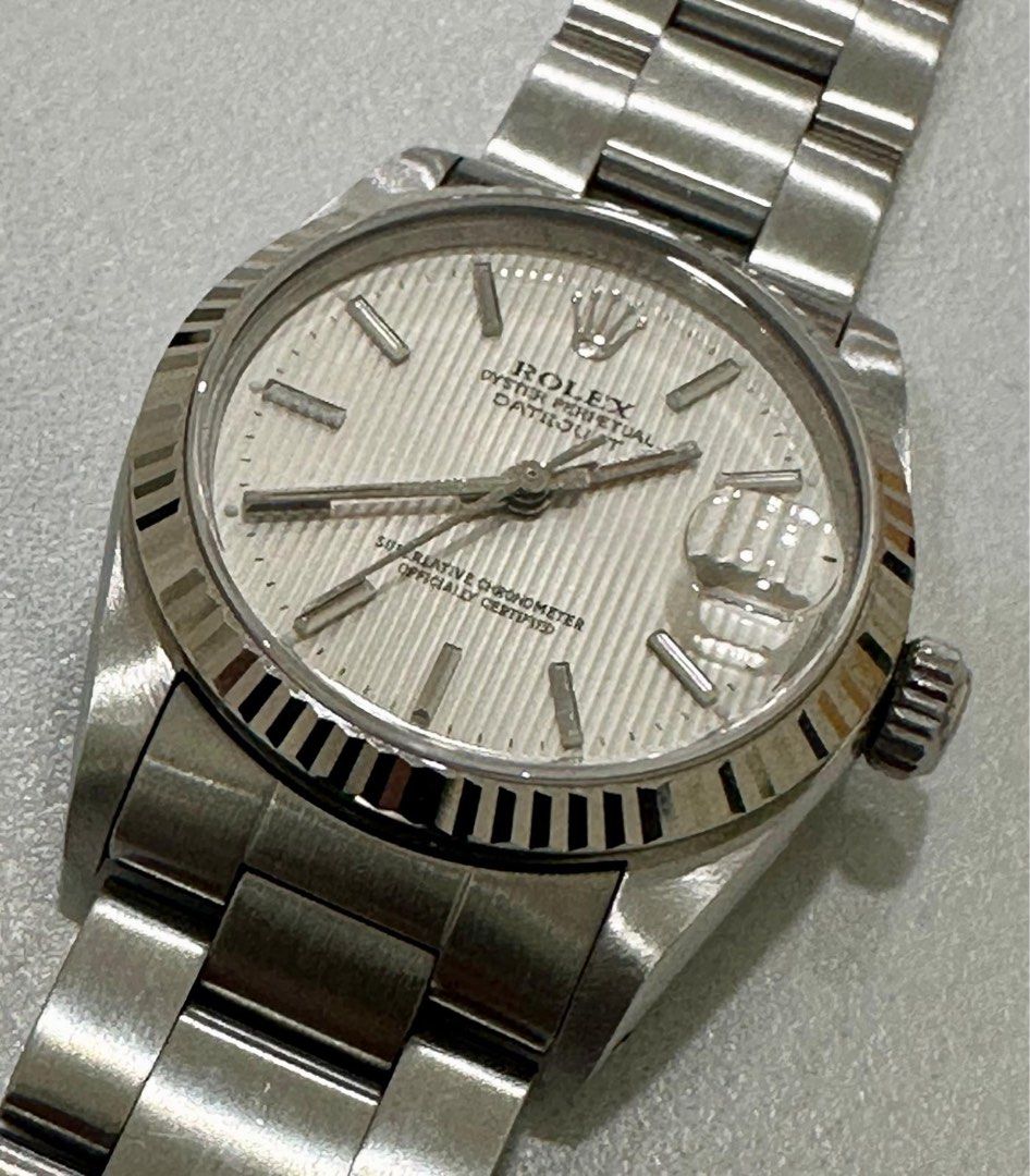 🔥 Best deal: Rolex DateJust 31 Silver “Tapestry” Dial, Luxury