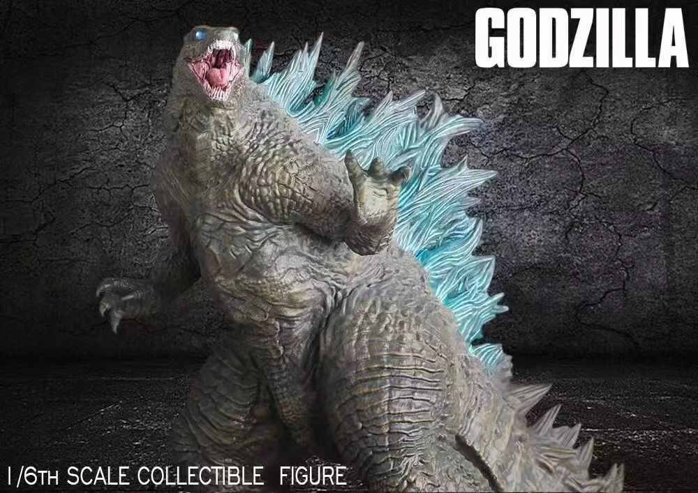 哥斯拉Prototyping Godzilla 1/6 Scale Nuclear Figure 22 CM 高, 興趣