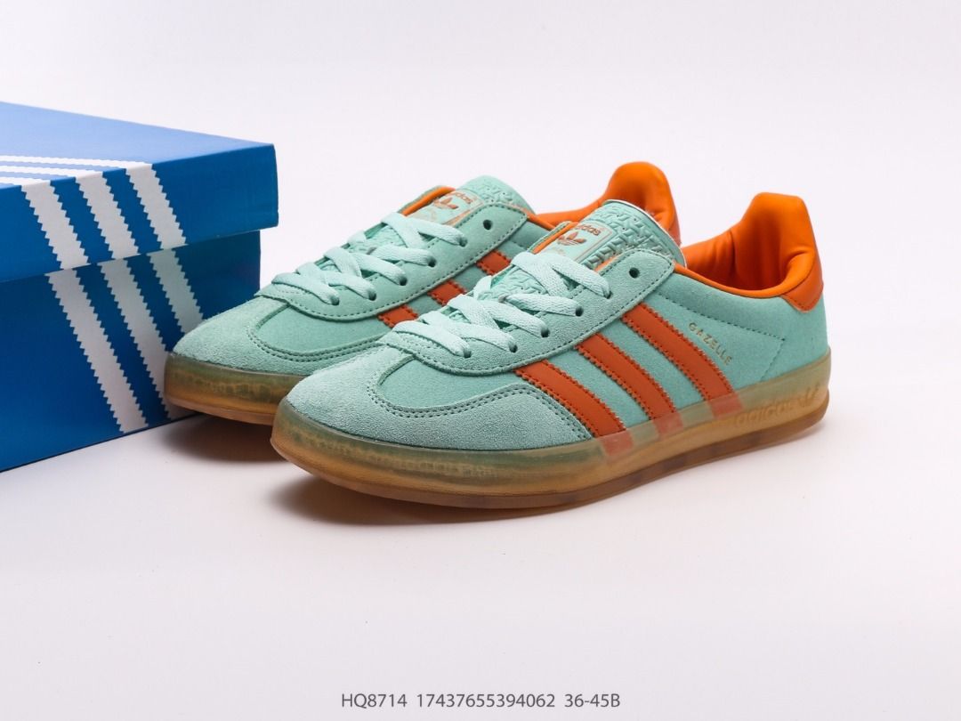 adidas gazelle silver green womens Adidas Gazelle Indoor Pulse Mint – Hypedfam main image 0