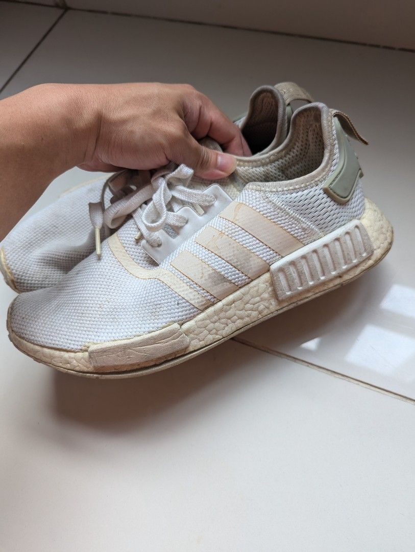 All white nmd top