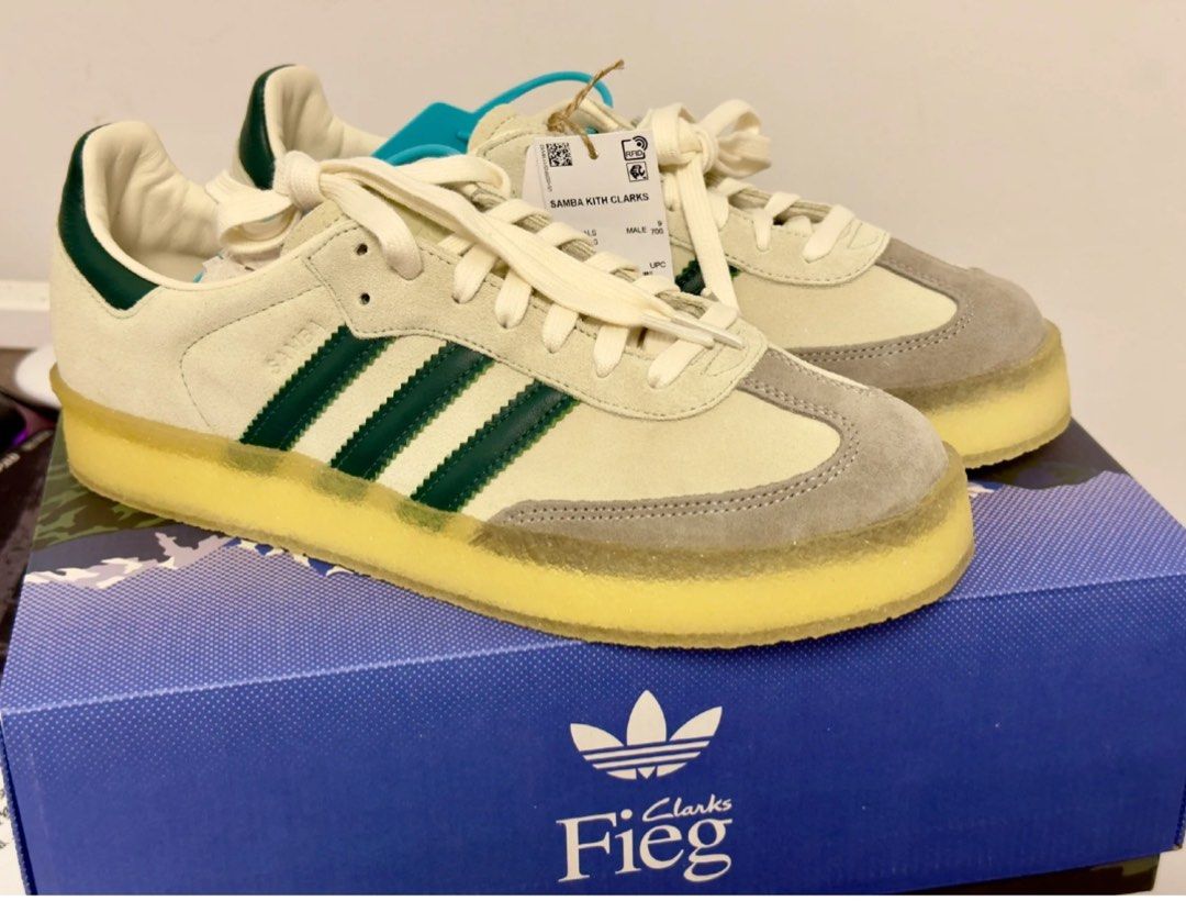 Adidas x Kith x Clarks 8th Street Samba by Ronnie Fieg EU40 / US 7M, Men's  Fashion, Footwear, Sneakers on Carousell