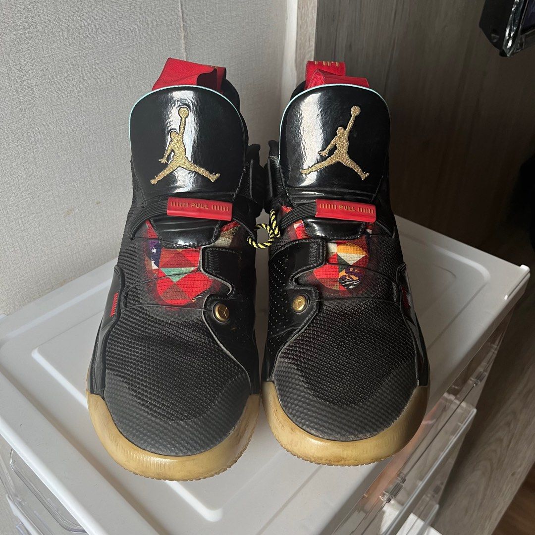 Sepatu Basket Air Jordan 33 Chinese New Year Fesyen Pria Sepatu Sneakers di Carousell