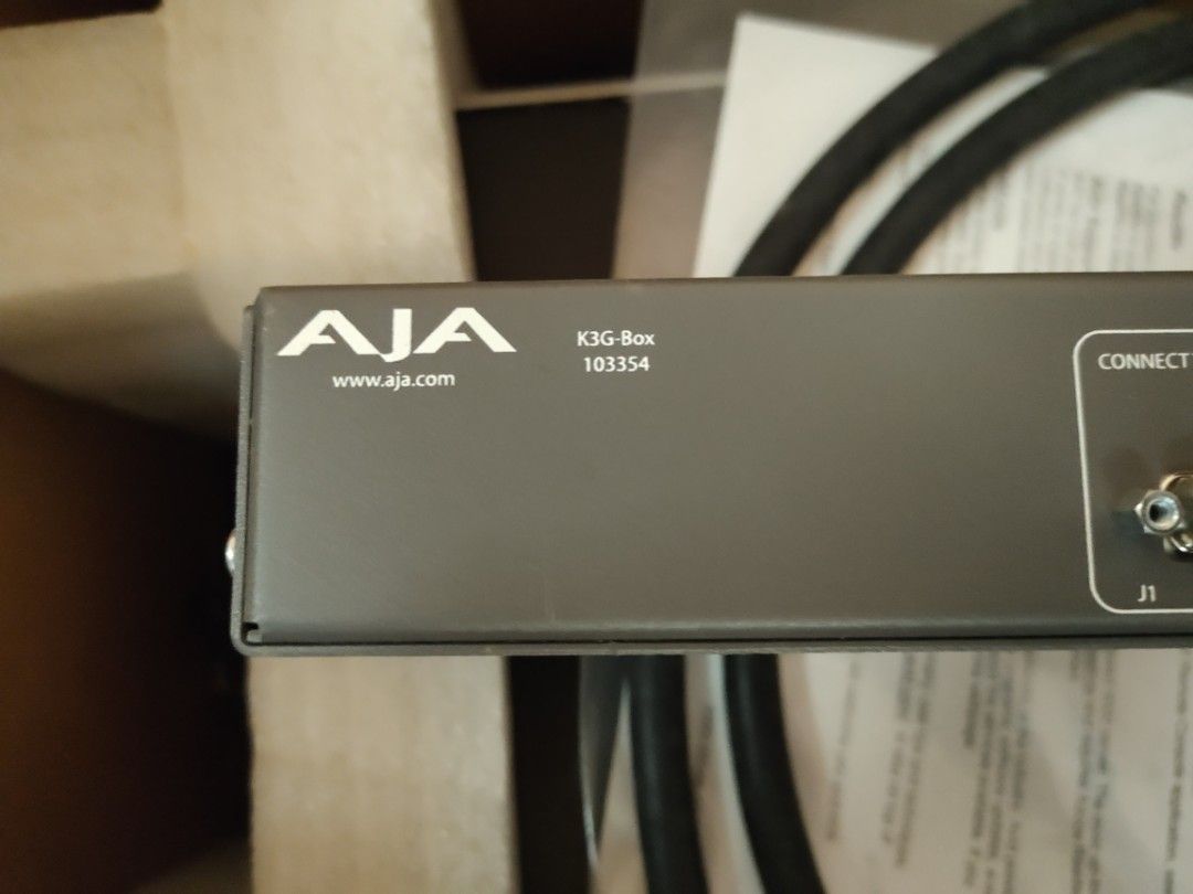 AJA K3G-Box 1RU 外部ブレークアウトボックス KONA 3（K3G-Box