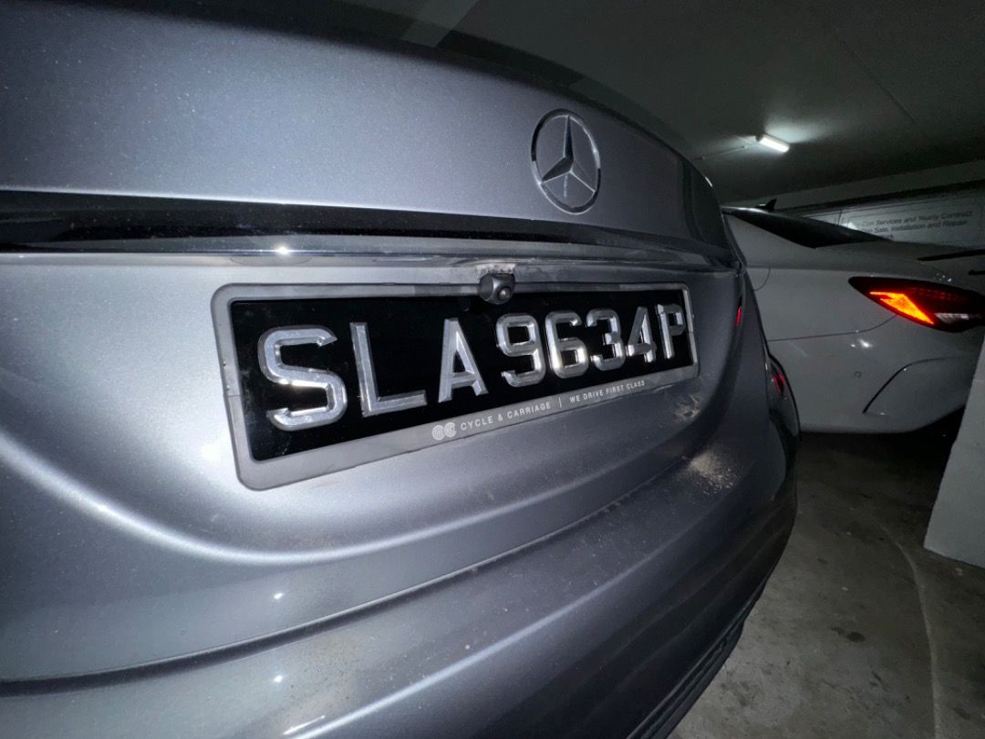 Aluminium Metal Car Plate Maker LTA Compliant License Number