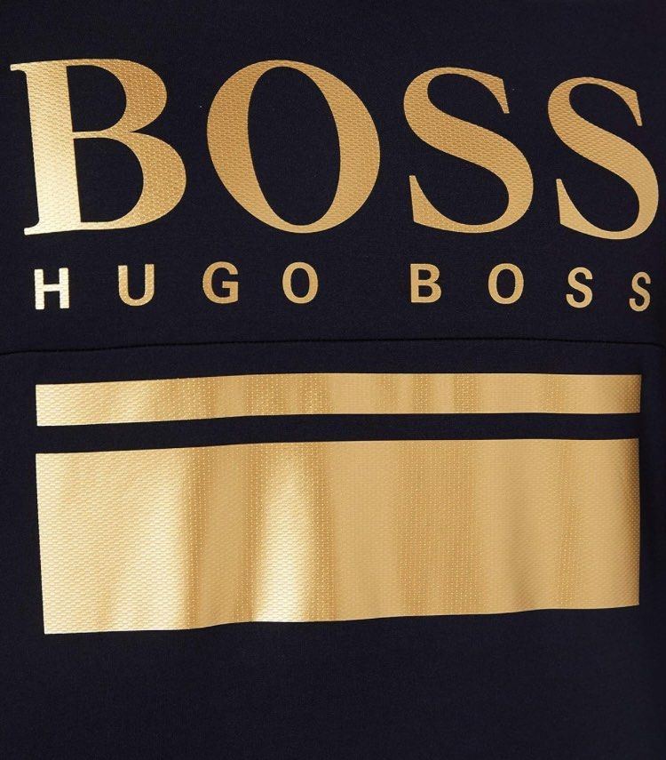 Authentic Hugo Boss Gold Sweatshirt Men s Fashion Coats Jackets and Outerwear on Carousell