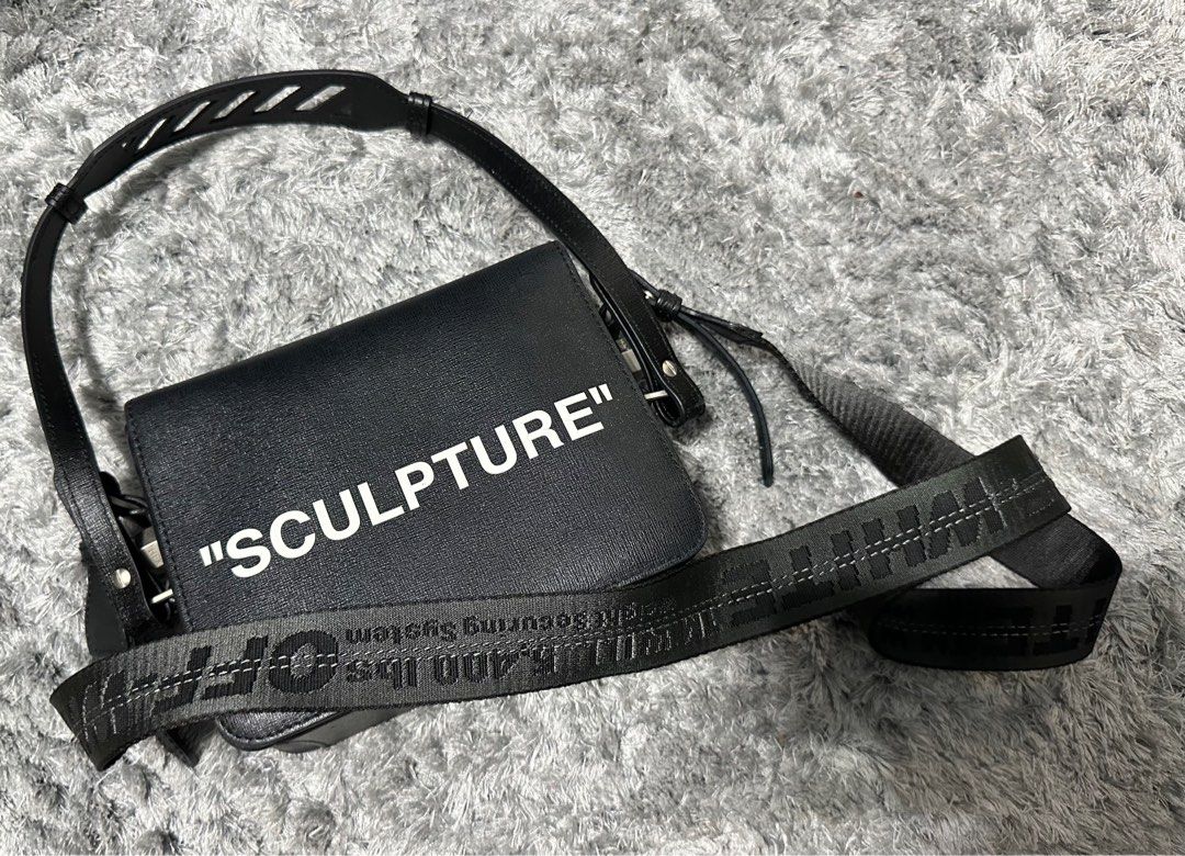 Off white sculpture crossbody bag new arrivals