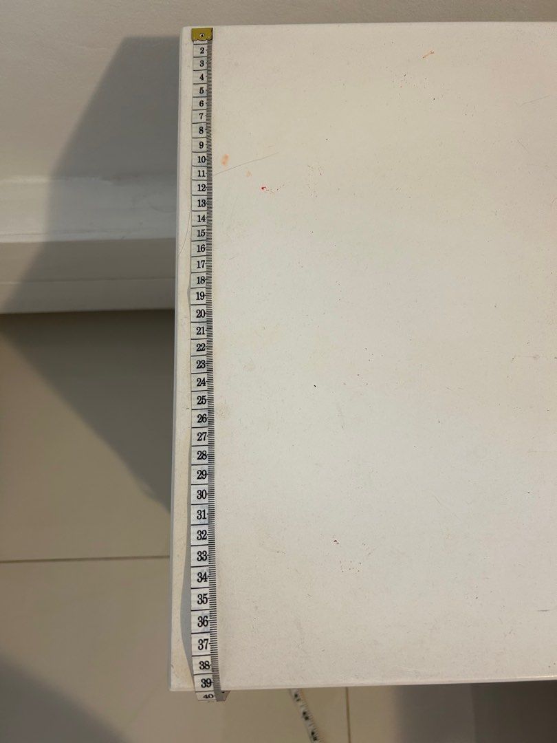 Bedside Table (Category: Shelves, Cabinets & Racks) located in Singapore. Submitted by o_osell (Listing ID 1326922408, Image 3). Description: Letting go of a pair of side tables. Seek buyer’s kind understanding that surface is not pristine white as it is brand new. There are slight visible markings on the surface table. Please arrange for own pick up. .
