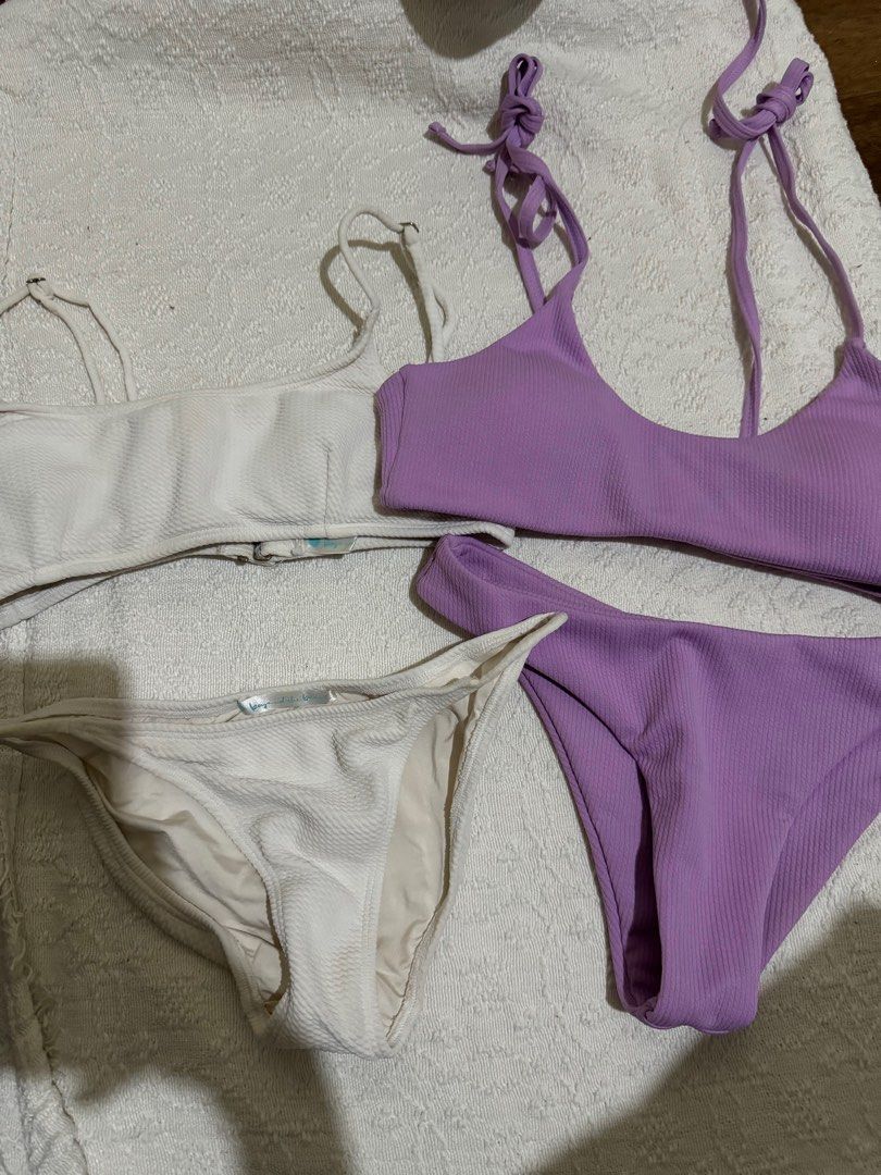 Bikini Bundle 2 (White bikini - Beyond the beach) (Category: Bikinis & Swimsuits) located in Quezon City. Submitted by elle.declutters.ph (Listing ID 1326929664, Image 1). Description: Used once.